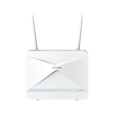 D-Link | AX1500 4G CAT6 Smart Router | G416/E | 802.11ax | 300+1201 Mbit/s | 10/100/1000 Mbit/s | Porty Ethernet LAN (RJ-45) 3 |