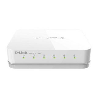 D-Link | Switch | GO-SW-5G/E | Niezarządzany | Desktop | Ilość portów 10/100 Mbps (RJ-45) | Ilość portów 1 Gbps (RJ-45) 5 | Iloś