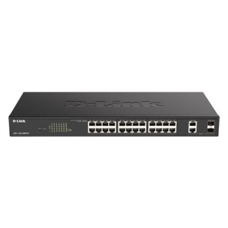 D-Link | Switche zarządzane serii DGS-1100 Gigabit Smart | DGS-1100-26MPV2 | Zarządzanie L2 | Desktop/Rackmountable | Liczba por