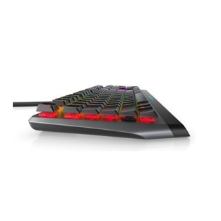 Dell | English | Numeric keypad | AW510K | Mechanical Gaming Keyboard | Alienware Gaming Keyboard | RGB LED light | PL | Dark Gr