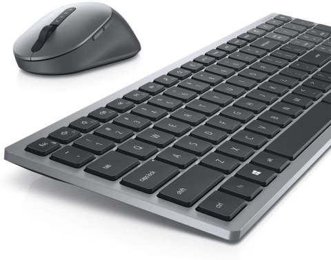 Dell | Keyboard and Mouse | KM7120W | Keyboard and Mouse Set | Wireless | Batteries included | EN/LT | Bluetooth | Titan Gray |