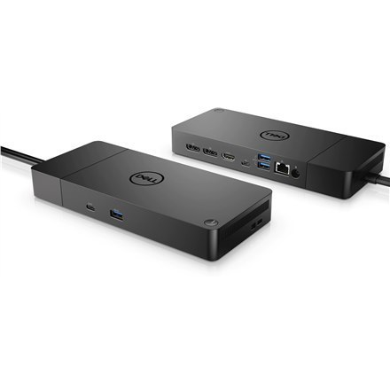 Dell | WD19DCS | Stacja dokująca | Porty Ethernet LAN (RJ-45) w ilości 1 | Porty DisplayPort w ilości 2 | Porty USB 3.0 (3.1 Gen