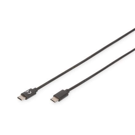 Digitus | Kabel USB-C | Męski | 24-pinowy USB-C | Męski | Czarny | 24-pinowy USB-C | 1,8 m