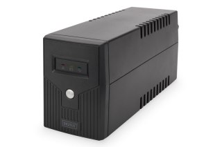 Digitus | Line-Interactive UPS | Line-Interactive UPS DN-170063, 600VA, 360W, 1x akumulator 12V/7Ah, 2x gniazdo CEE 7/7, 2x RJ-1