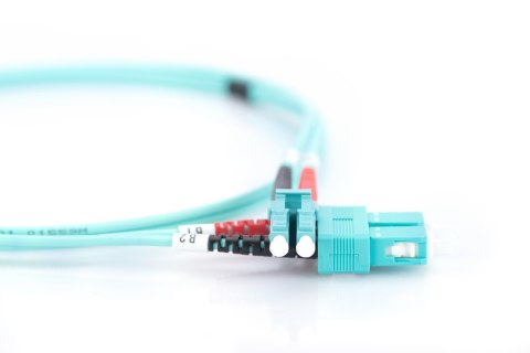 Digitus | Patch cable | Fibre optic | Male | SC multi-mode | Male | LC multi-mode | Blue | 2 m