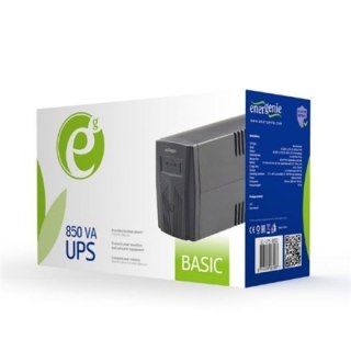 EnerGenie | EG-UPS-B850 "Basic 850" UPS, Gniazda wyjściowe Shuko | 850 VA | 220V±25% V | AC 220V±10% V EnerGenie | EG-UPS-B850 "