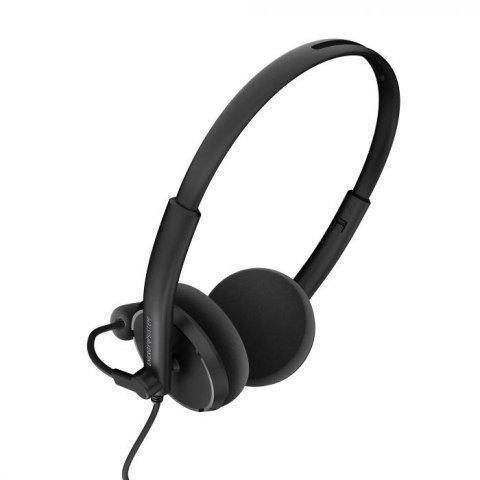 Energy Sistem Headset Office 2+ Black, USB and 3.5 mm plug, volume control, retractable boom mic. Energy Sistem | Headset Office