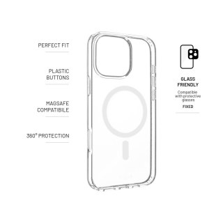 Fixed | MagPure | Back Cover | Apple | iPhone 16 Pro Max | TPU | Clear