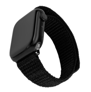 Fixed | Sporty Strap for Apple Watch 38/40/41mm | 160-210 mm | Black | Nylon