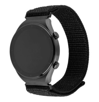 Fixed | Sporty Strap with Quick Release 20mm for Smartwatch | 160-210 mm | Black | Nylon