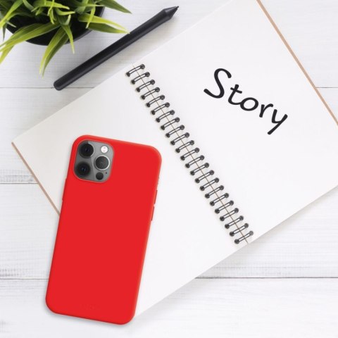 Fixed Story | Back cover | Apple | iPhone 16 Plus | Rubberized | Red