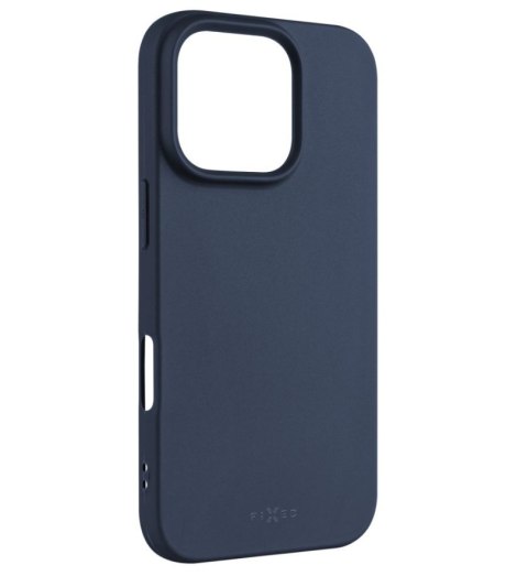 Fixed Story | Back cover | Apple | iPhone 16 Pro | Rubberized | Blue