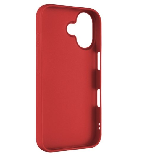 Fixed Story | Back cover | Apple | iPhone 16 | Rubberized | Red