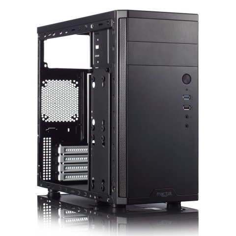 Fractal Design | CORE 1100 | Black | Micro ATX | Power supply included No | ATX PSUs, up to 185mm if a typical-length optical dr