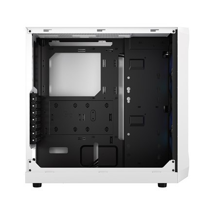 Fractal Design | Focus 2 | Side window | RGB White TG Clear Tint | Midi Tower | Power supply included No | ATX