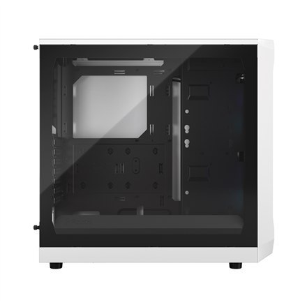 Fractal Design | Focus 2 | Side window | RGB White TG Clear Tint | Midi Tower | Power supply included No | ATX