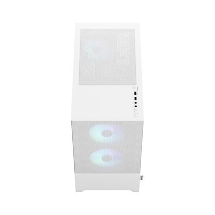 Fractal Design | Pop Mini Air RGB | Okno boczne | White TG Clear Tint | mATX, Mini ITX | Zasilacz w zestawie Nie | ATX