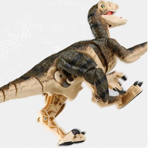 Dinozaur Velociraptor zdalnie sterowany pilot port usb dźwięki QX023