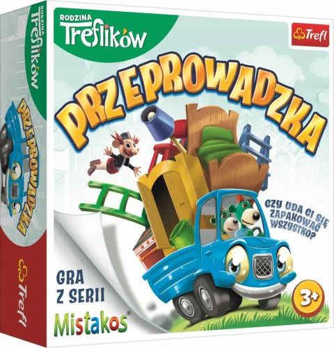 Gra zręcznościowa przeprowadzka z rodziną treflików Mistakos Trefl 02071