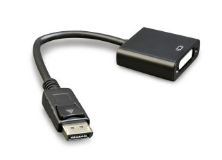 Gembird | Adapter wideo | Żeńskie | 24+5 pin DVI | Męskie | 20 pin DisplayPort | 0,1 m | Czarny