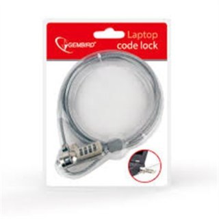 Gembird | Cable lock for notebooks (4-digit combination) | LK-CL-01