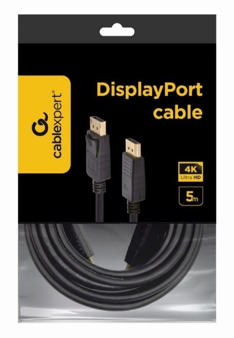 Gembird | Kabel DisplayPort | Męski | 20 pin DisplayPort | Męski | 20 pin DisplayPort | 5 m