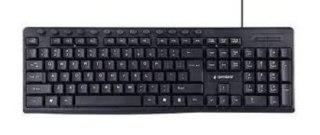 Gembird | Multimedia Keyboard | KB-UM-107 | Multimedia | Wired | US | Black | g