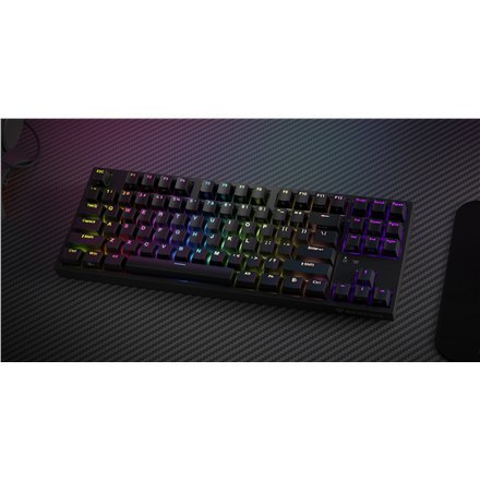 Genesis | Black | Mechanical Gaming Keyboard | THOR 404 TKL RGB | Mechanical Gaming Keyboard | Wired | US | USB Type-A | 1005 g