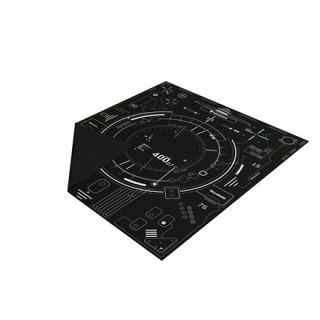 Genesis Tellur 400 Square Hud Floor Mat | Black