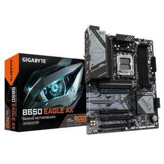 Gigabyte | B650 EAGLE AX | Procesor AMD AM5 | DDR5 | M.2, SATA | 4 Złącza SATA