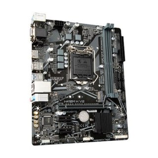 Gigabyte | H410M H V2 1.0 M/B | Rodzina procesorów Intel | GB | Gniazdo procesora LGA1200 | DDR4 DIMM | Gniazda pamięci 2 | Obsł