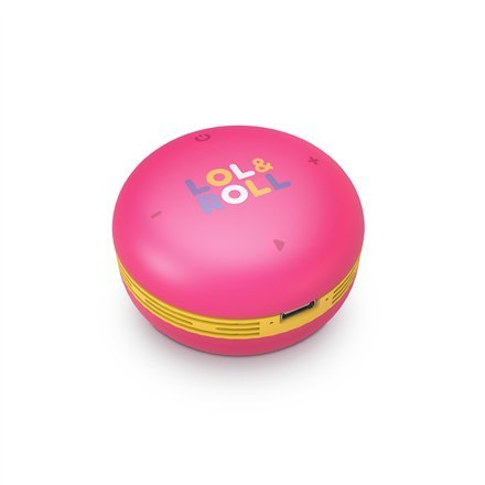 Głośnik dla dzieci Energy Sistem Lol&Roll Pop Kids | 5 W | Bluetooth 5.0 | Pink | Ładowanie USB | Żywotność baterii 3h