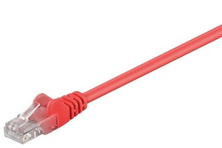 Goobay | CAT 5e | Kabel sieciowy | Skrętka nieekranowana (UTP) | Męski | RJ-45 | Męski | RJ-45 | Czerwony | 3 m