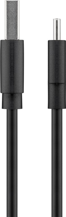 Goobay | Kabel USB-C | Męski | 4-pinowy USB typu A | Męski | Czarny | 24-pinowy USB-C | 3 m