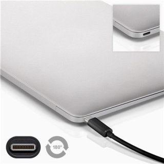 Goobay | Kabel USB-C | Męski | 9-pinowy USB typu A | Męski | Czarny | 24-pinowy USB-C | 2 m