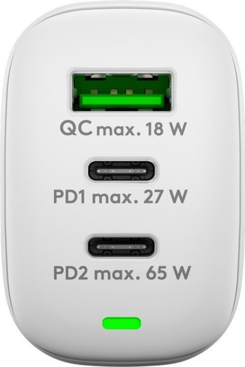 Goobay USB-C PD GaN Multiport Fast Charger (65 W) | 65408