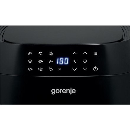 Gorenje | AF1409DB | Frytkownica powietrzna | Moc 1400 W | Pojemność 3,5 L | Czarny