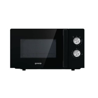 Gorenje | MO20E2BH | Kuchenka mikrofalowa | Wolnostojąca | 20 L | 800 W | Grill | Czarny