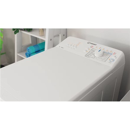 INDESIT | BTW L60400 EE/N | Pralka | Klasa efektywności energetycznej C | Ładowanie od góry | Pojemność prania 6 kg | 951 obr/mi