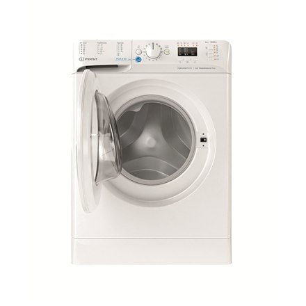 INDESIT | BWSA 61294 W EU N | Pralka | Klasa efektywności energetycznej C | Ładowana od frontu | Pojemność prania 6 kg | 1151 ob