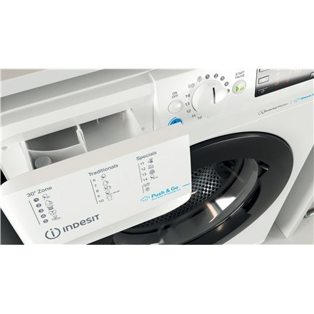 INDESIT | BWSE 71295X WBV EU | Pralka | Klasa efektywności energetycznej B | Ładowana od frontu | Pojemność prania 7 kg | 1200 o