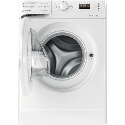 INDESIT | MTWA 71252 W EE | Pralka | Klasa efektywności energetycznej E | Ładowana od frontu | Pojemność prania 7 kg | 1200 obr/