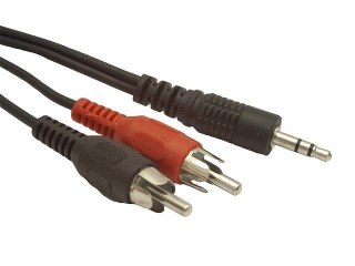 Kabel audio Cablexpert | Męski | RCA x 2 | Minijack stereo 3.5 mm | 1.5 m | Gwarancja: 12 miesięcy