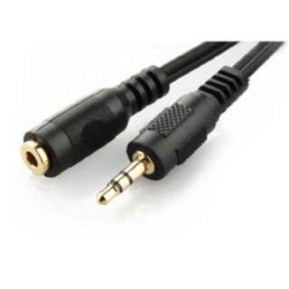 Kabel audio przedłużający Cablexpert | Męski | Mini-jack stereo 3,5 mm | Mini-jack stereo 3,5 mm | Czarny | 5 m