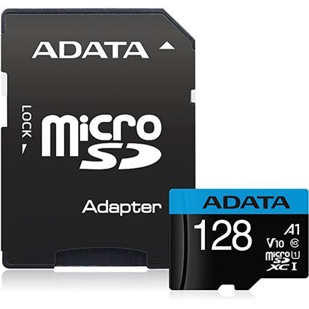 Karta pamięci ADATA | microSDXC/SDHC UHS-I | Premier | 128 GB | microSDHC/SDXC | Pamięć flash klasy 10