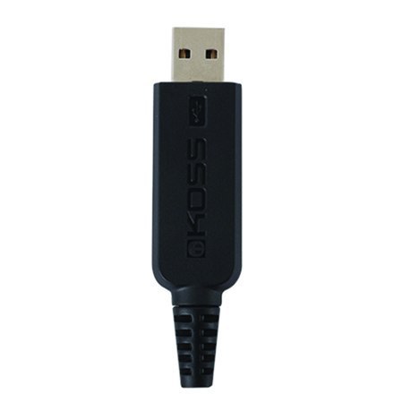 Koss | CS100USB | Słuchawki | Przewodowe | Nauszne | Mikrofon | Redukcja szumów | Złote