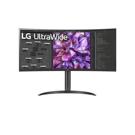 LG | 34WQ75C-B | 34 " | IPS | QHD | 21:9 | 5 ms | 300 cd/m² | Czarny | Ilość portów HDMI 2 | 60 Hz