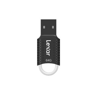 Lexar | USB Flash Drive | JumpDrive V40 | 64 GB | USB 2.0 | Black