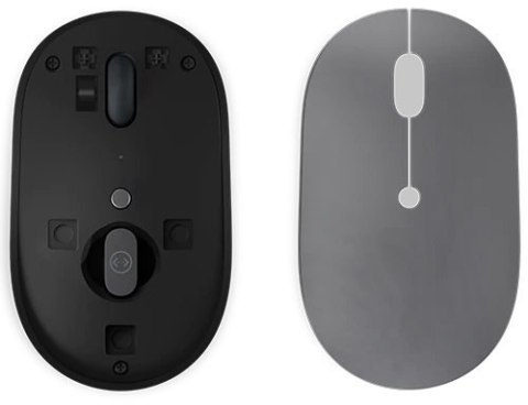 Lenovo | Go USB-C Wireless Mouse | Storm Grey