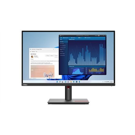 Lenovo | T27p-30 | 27 " | IPS | 4K | 16:9 | 4 ms | 350 cd/m² | Czarny | Porty HDMI w ilości 1 | 60 Hz